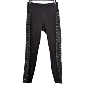 Nanette Lepore Women's Black Leggings with Laser Cut Sides Size XS